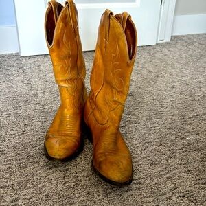 Men’s Boulet Tan Cowboy Boots